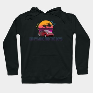 Dirty Mike and the Boys (Retrowave) Hoodie